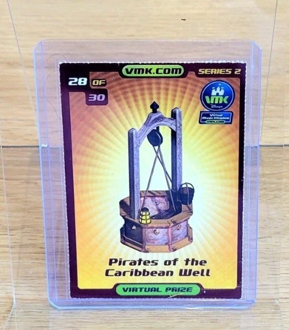 Rare Virtual Magic Kingdom VMK Pirates Of The Caribbean Well